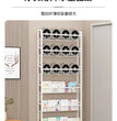 Over The Door Storage Rack Multi Layer Bathroom Load bearing Wall Hanging Shelf Kitchen Condiment Cabinet Door Rear