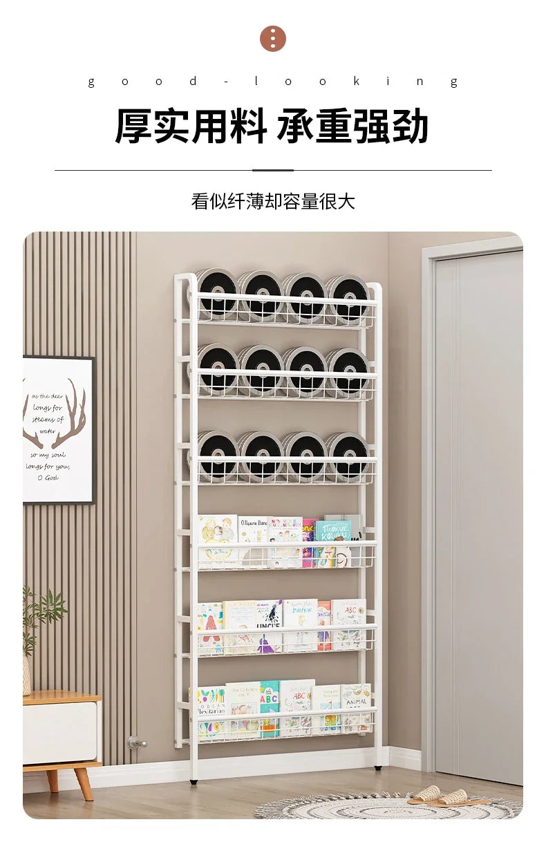 Over The Door Storage Rack Multi Layer Bathroom Load bearing Wall Hanging Shelf Kitchen Condiment Cabinet Door Rear