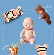 1pcs 13cm Sleep Baby Doll New Fashion Simulation Rebirth Dolls Mini Cute Doll Cartoon Animal Kids Toy for Children Birthday Gift