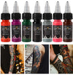 15ml 14colors Tattoo Ink Pigment with box Body Art Tattoo Kits Professional Beauty Paints Makeup Tattoo Supplies Semi-permanent