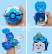 Pokeball Pokemon Figurine Elf Ball Anime Figure Cartoons Pikachu Charizard Pocket Monster Pet Anime Action Model Toy Kids Gifts