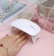 Mini Nail Polish Glue Drying Baking Lamp USB Interface Folding Mouse  Lamp Small Nail Lamp