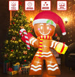 Christmas Inflatable Decoration Toy Built-in LED Lights Inflatable Model Indoor Outdoor Ornament Xmas Party New Year Garden Deco