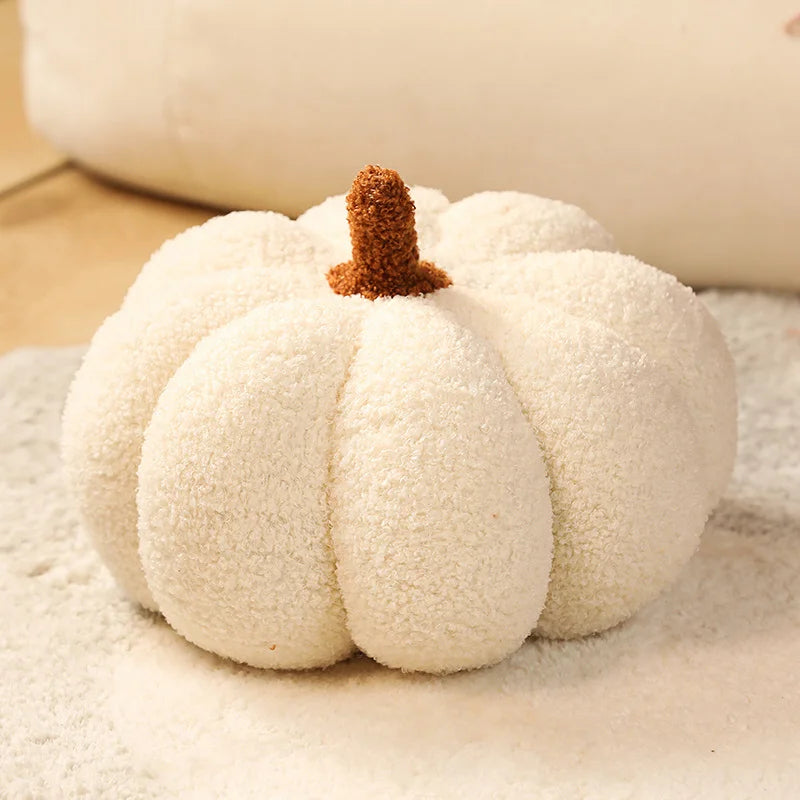 20cm Small Size Soft Pumpkin Plush Toys Lovely Stuffed Plant Bedroom Decoration Halloween Decor Dolls Soothing Pillow for Kids