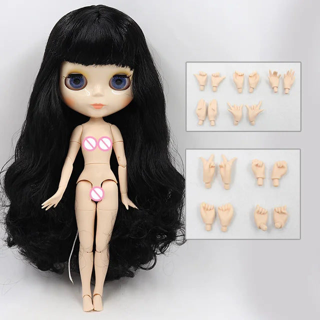 ICY DBS blyth doll 1/6 bjd toy joint body white skin shiny & matte face 30cm on sale special price toy gift anime doll