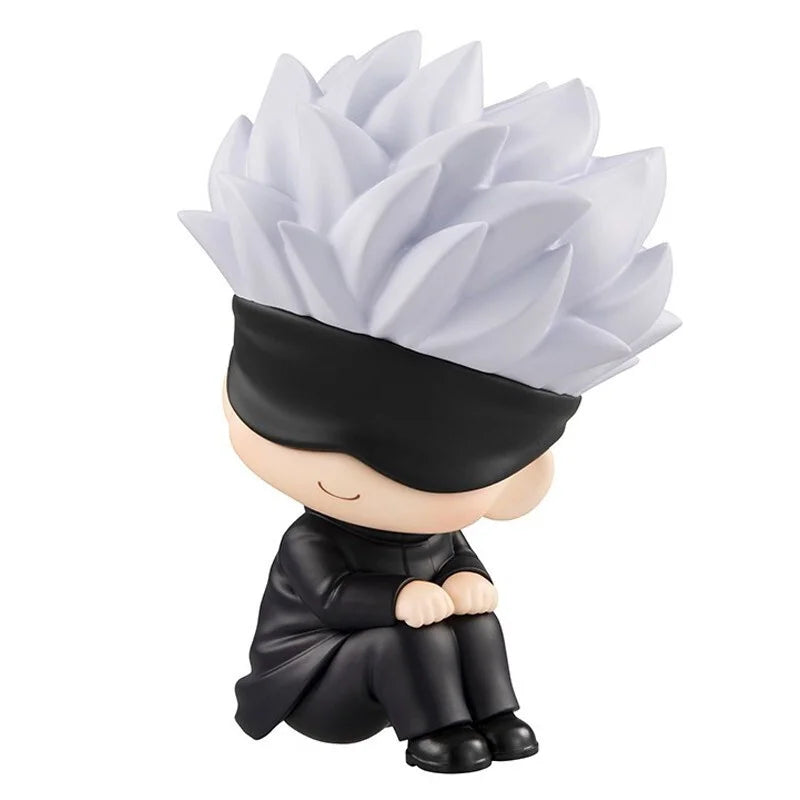 9cm Naruto Anime Figure Naruto Kakashi Action Figure Q Version Kawaii Sasuke Itachi Figurine Car Decoration Collection Model Toy