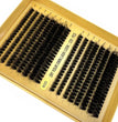 320 Bundles 60D/80D/100D Cluster Eyelash Extension Thick Style Individual Eyelashes Handmade Eyelash Bundles 5D Fluffy Mink Lash