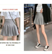 2024 White Women Pleated Skirts Summer High Waist Zipper Girls Dancing JK Mini Skirts Black Fashion Student A Line Faldas