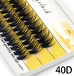 20/30/40D Cluster Eyelashes Natural Eyelash extension Indiviual bunches 1 box/60 bundle makeup Tools Soft box Lashes wholesale