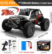 1:16 70KM/H Or 50KM/H 4WD RC Car With LED Remote Control Cars High Speed Drift Monster 4x4 Truck for Kids vs Wltoys 144001 Toys