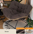 X&D Human Bird Nest Rattan Weaving Rocking Chair Leisure Sofa Home Balcony Single Lazy Sofa Rocking Chair Rattan Chair Can Sleep