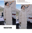 Down jacket women Korean loose winter thick coat mid-length 2024 new winter clothing winter jacket women