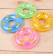 Kids' Mini Swim Ring Bath Toy Swimming Pool Float Circle Ring Toys Toy Baby Funny Doll Floating Rubber Bath Inflatable Games