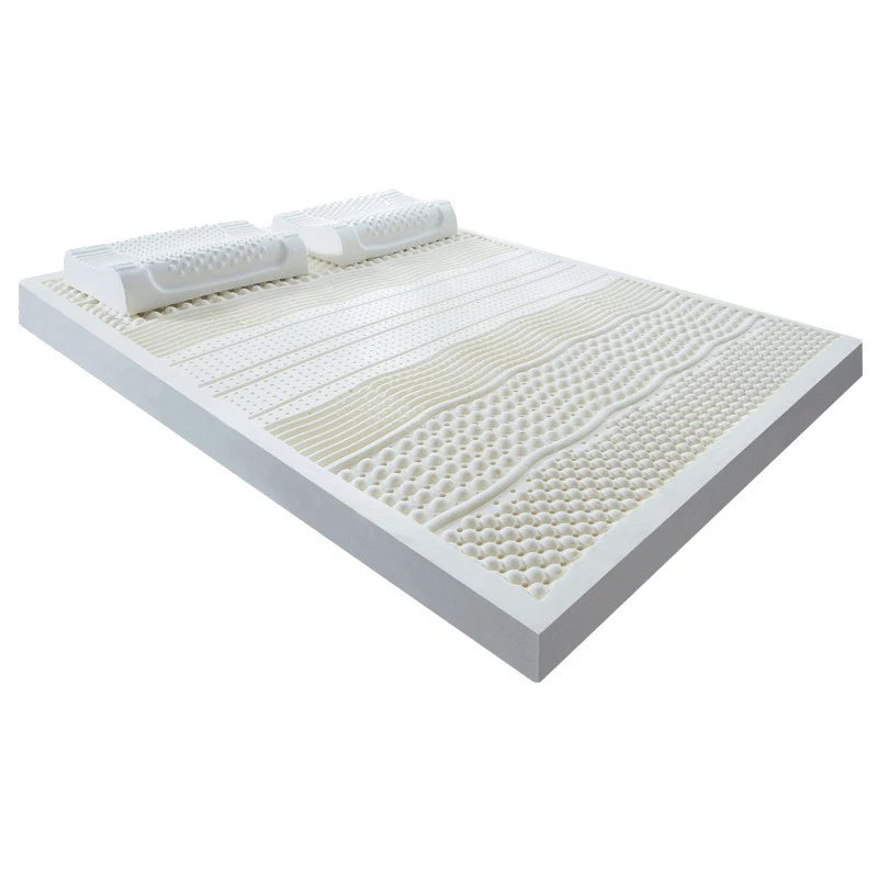 Top 100% Natural Latex Mattress High End Latex Source Liquid Foldable Slow rebound Chinese Mats with cotton cover customizable