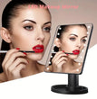 Lighted Makeup Mirror, Square 4*AA Battery - use Beauty Mirror ,Touch Screen VanityMirror,Brightnes