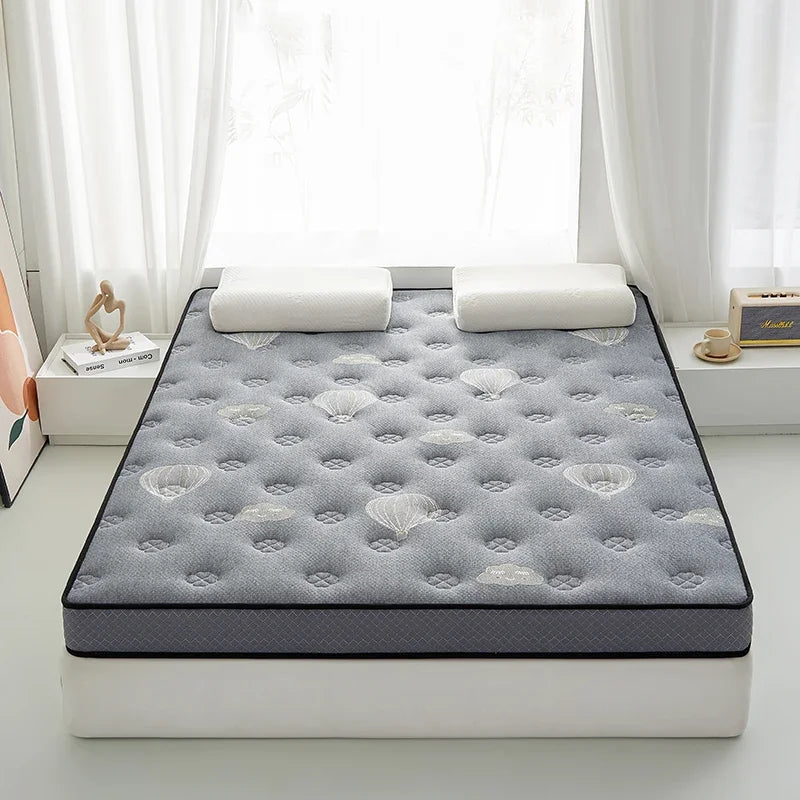 New Class A Knitted Embroidery Latex Mattress with Memory Foam and High Density Support for a Comfortable Sleep Tatami Mat