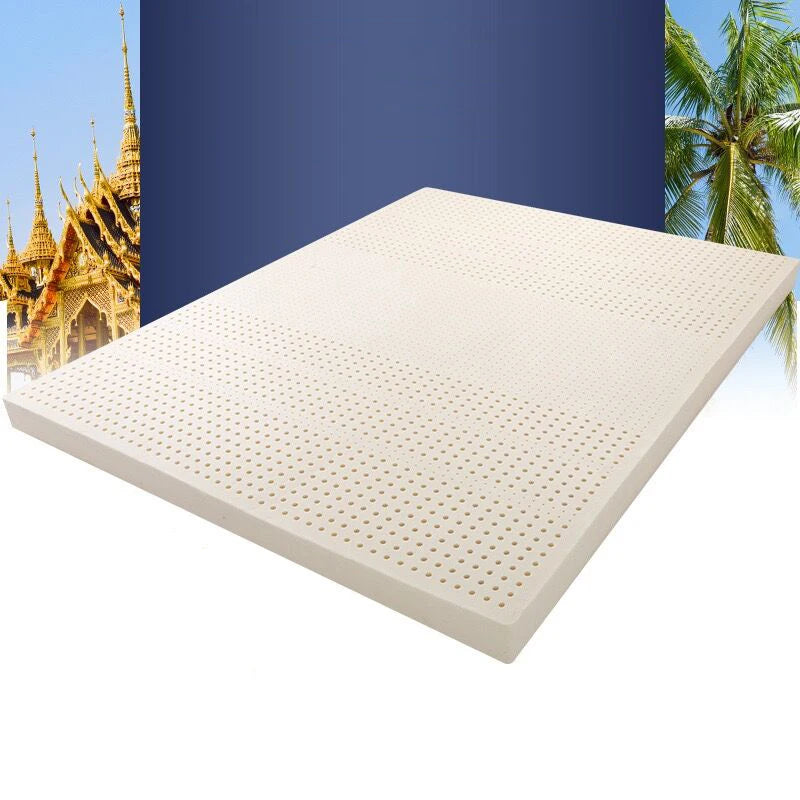 Thailand 100% Natural latex Mattress natural latex liquid mattress  home single double mats with cover King Queen Twin Full Size