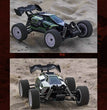 1:16 70KM/H Or 50KM/H 4WD RC Car With LED Remote Control Cars High Speed Drift Monster 4x4 Truck for Kids vs Wltoys 144001 Toys