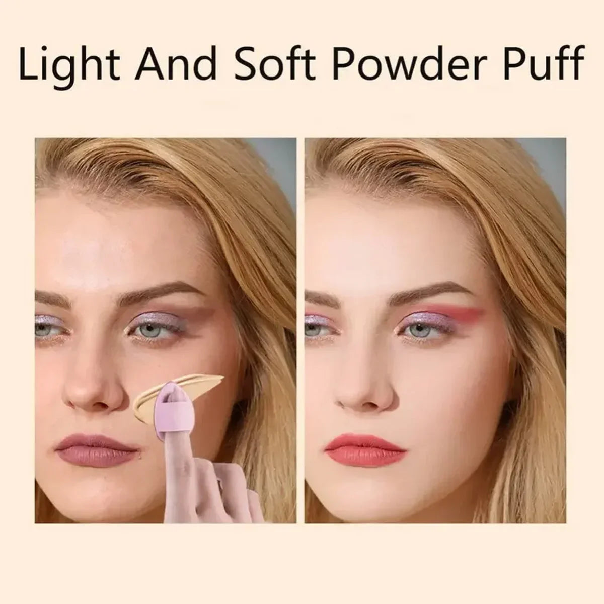 Small Medium and Large 12PCS Combination Set Makeup Puff Essential for Beginners Cosmetic Puff Set Makeup Foundation Sponge