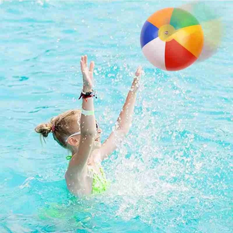 Summer Outdoor Swimming Pool Beach Inflatable Ball Toys Fun Sports Props Beach Pool Volleyball Game Parent-child Interaction