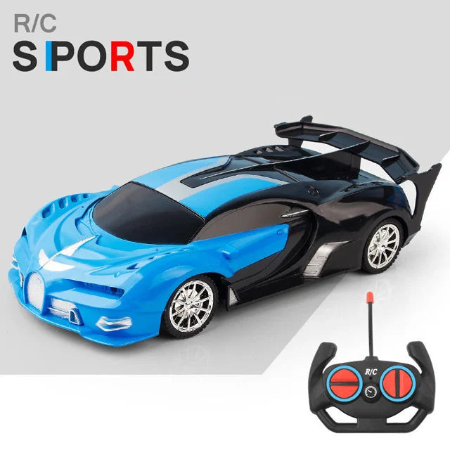 1/18 RC Car LED Light 2.4G Radio Remote Control Sports Cars For Children Racing High Speed Drive Vehicle Drift Boys Girls Toys