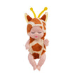 1pcs 13cm Sleep Baby Doll New Fashion Simulation Rebirth Dolls Mini Cute Doll Cartoon Animal Kids Toy for Children Birthday Gift