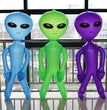 Inflatable Toys Alien Inflates Inflatable Alien Alien Inflate Toy For Party Decorations Birthday Halloween Alien Theme Party