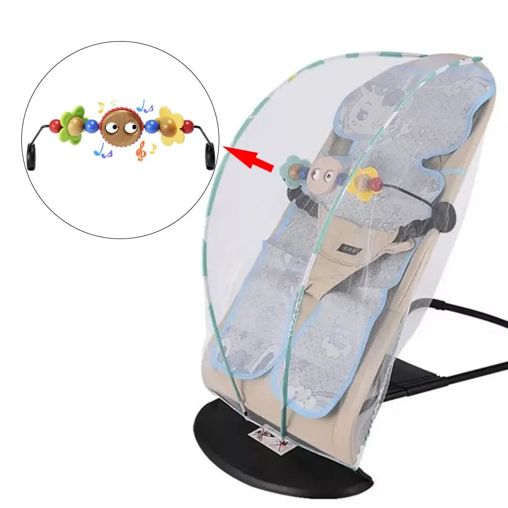 Baby Rocking Chair Toy Babysitter Cradle Hanging Spiral Rattle Newborn Stroller Play Arch Bed Toys for Babies Car Seat Toys