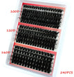 290/300Pcs 5D Fluffy Thick Eyelash Clusters D/DD Curl Wispy Individual Lashes 60+80+100 Mix Eyelash Extensions False Eyelashes