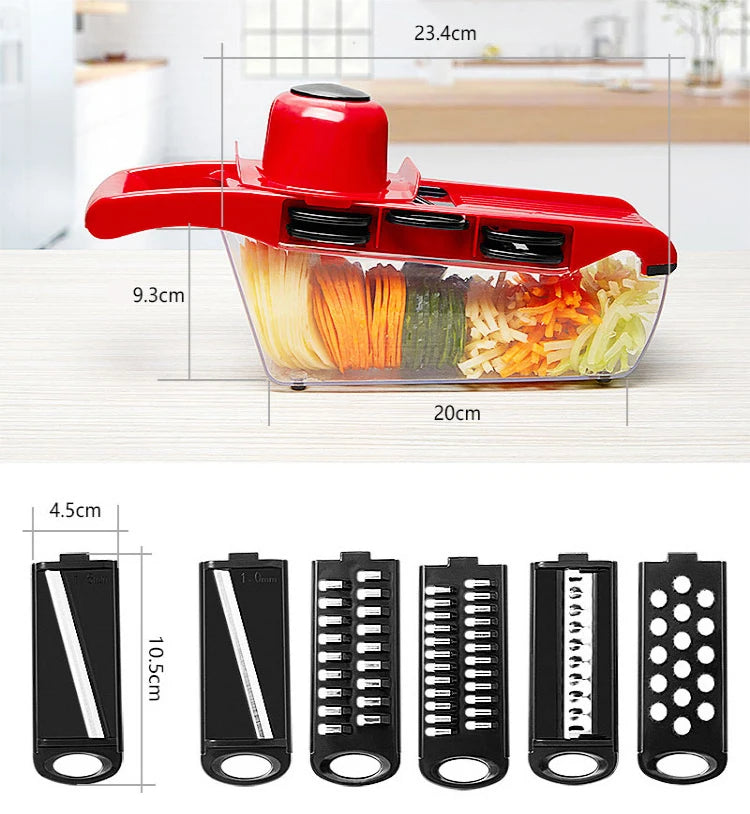 Multipurpose Vegetable Chopper - Kitchen Tool for Cutting and Slicing, Vegetable Slicer