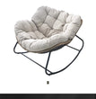 X&D Human Bird Nest Rattan Weaving Rocking Chair Leisure Sofa Home Balcony Single Lazy Sofa Rocking Chair Rattan Chair Can Sleep