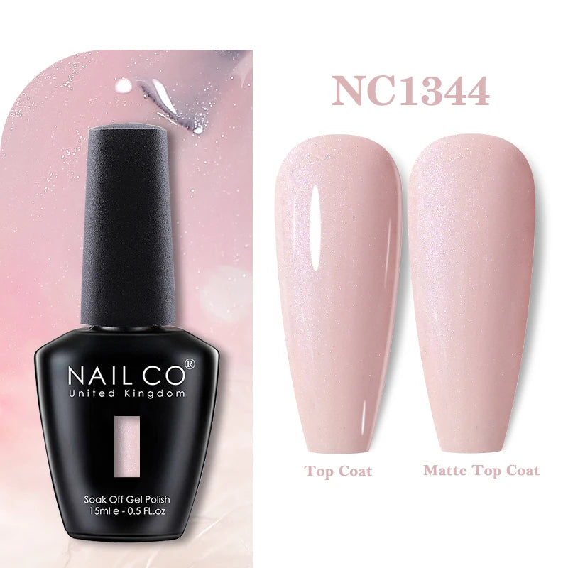 NAILCO 15ml Nail Gel Polish Vernis Semi Permanent UV Varnish Nails Art Manicure Design TOP BASE Hybrid Nail Supplies Nail Glue