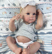 18 Inch Bettie Full Body Soft Silicone Vinyl Girl Reborn Baby Doll With Painted Lifelike Hair Bebe Reborn Toys