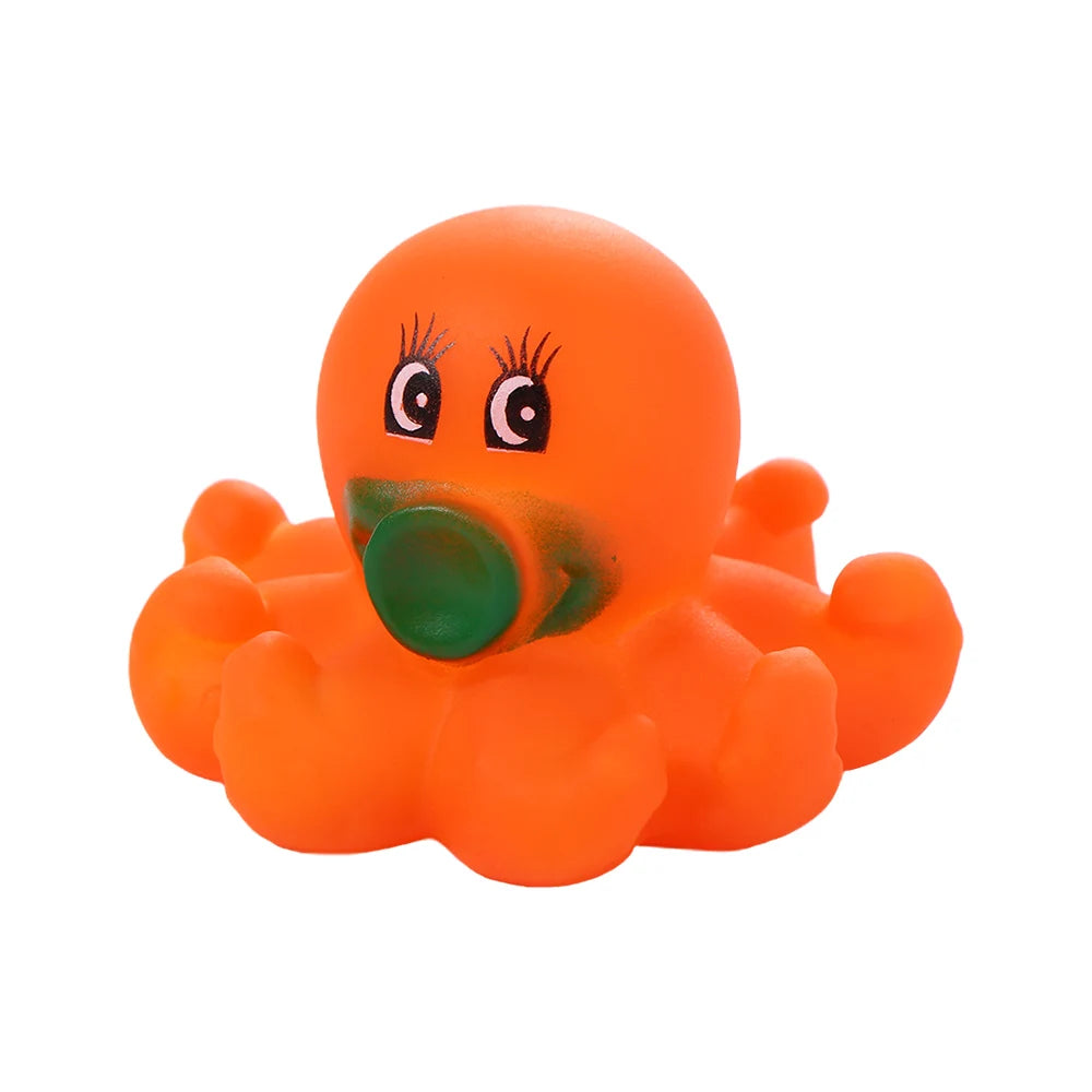 for Kids Cute Squeeze Sound Squeaky Animals Children Baby Bath Toys Bath Toys Float Shower Toy Swimming Water Toys