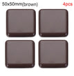 4pcs Furniture Leg Slider Pads Anti Scratch Easy Move Heavy Furniture Thickened Moving Pad Anti-abrasion Floor Protector Mat