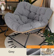 X&D Human Bird Nest Rattan Weaving Rocking Chair Leisure Sofa Home Balcony Single Lazy Sofa Rocking Chair Rattan Chair Can Sleep