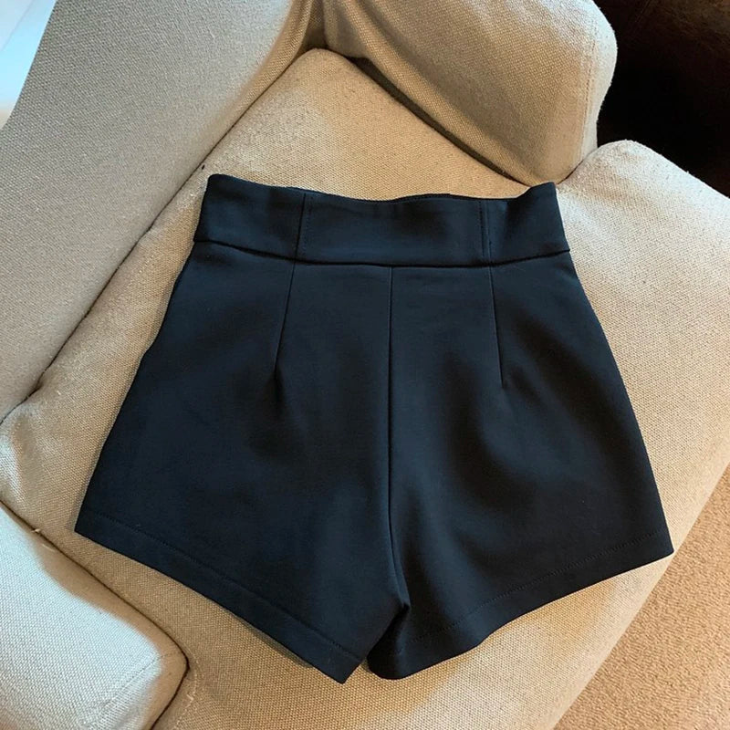 Women Shorts Mooyufon Black Shorts Women Harajuku Elegance High Waisted Shorts A Line Slim Casual Hot Girl Straight Pants Sexy