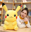 Pokemon Kawaii Pikachu Cute Stuffed Toys Cartoon Plush Dolls Anime Throw Pillow Birthday Christmas Gift For Kids Friends Boys