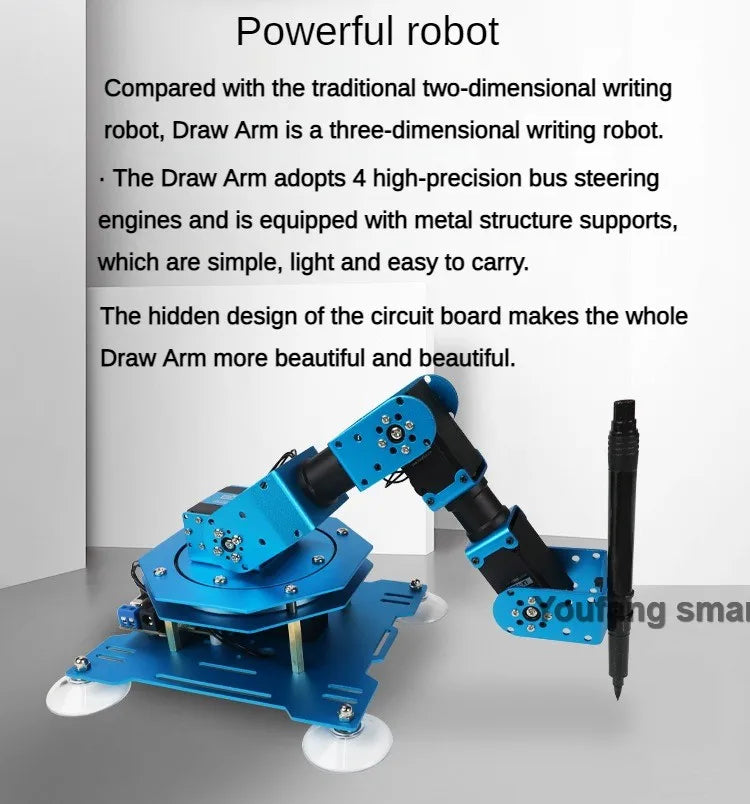 XY Plotter Drawing Robot Manipulator APP Drawing Robotic Arm For Writing Arm Kit APP Control Smart XY Writing Programmable Robot