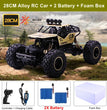 4WD Remote Control Car With Led Lights Radio RC Buggy Off-Road Drift Trucks RTR Vehicle Gifts Toys for Children Boys Kids Adults