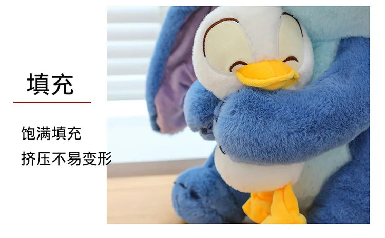 Disney Plush Doll Stitch Lilo Doll Cute Duck Stitch Plush Stuffed Toy Christmas Children's Birthday Gift Kawaii Decoration Toys