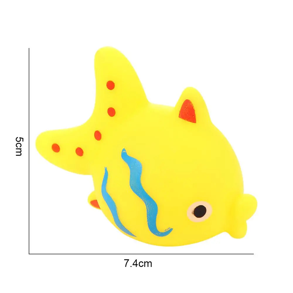 for Kids Cute Squeeze Sound Squeaky Animals Children Baby Bath Toys Bath Toys Float Shower Toy Swimming Water Toys