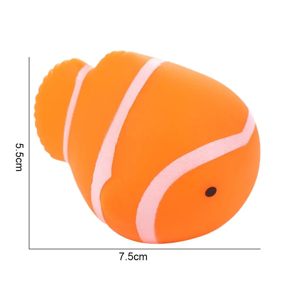 for Kids Cute Squeeze Sound Squeaky Animals Children Baby Bath Toys Bath Toys Float Shower Toy Swimming Water Toys