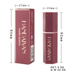 HANDAIYAN 6 Shades Matte Matte Lipstick Velvet Easy Tinting Long-Wear Makeup Lip Makeup