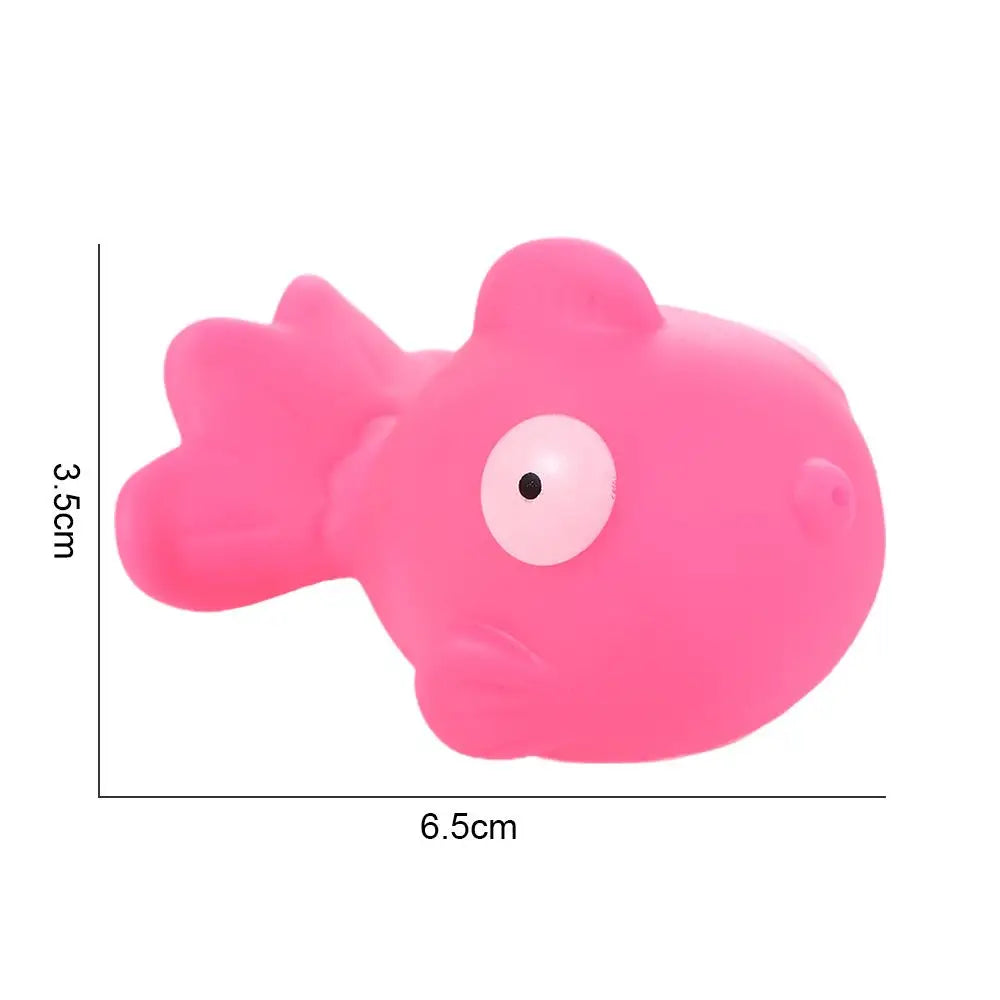 for Kids Cute Squeeze Sound Squeaky Animals Children Baby Bath Toys Bath Toys Float Shower Toy Swimming Water Toys