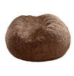 No Stuffed Gray Bean Bag Chair Giant Beanbag Pouf Sofa Bed Puff Futon Room Seat Tatami Relax Lounge Furniture Only Bag Case