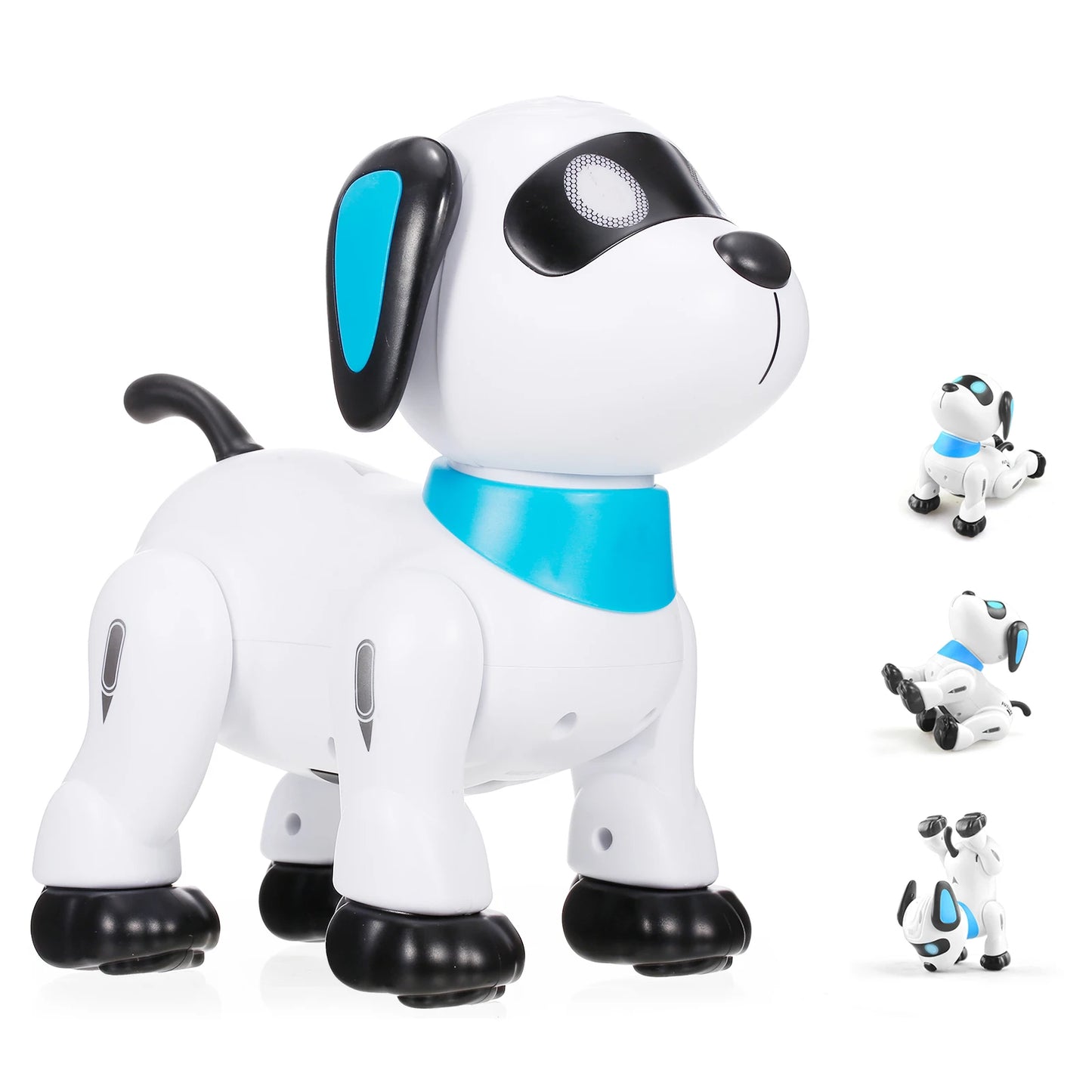 Robot Puppy Programmable Dancing RC Animal Dog Toy with Light and Sound Robotic Pets Animal Dog Toy for Children Boys Gifts