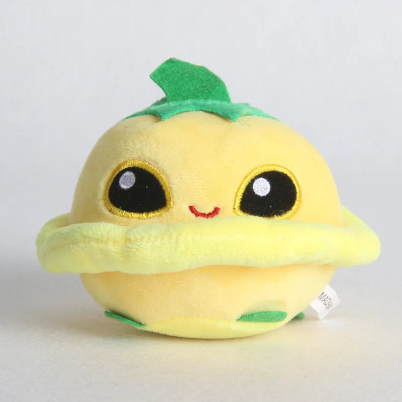 Plants vs Zombies Plush Pendant Toys Peashooter Cherry Bomb PVZ Sunflower Squash Split Pea Soft Stuffed Doll Bag Charm Kids Gift