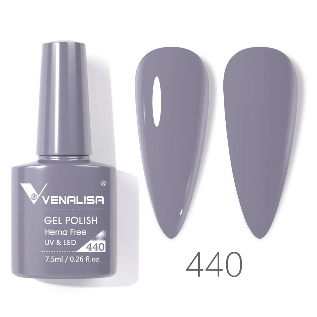 Venalisa Nail Gel Polish 7.5ml HEMA FREE Soak Off UV LED Gel Varnish Full Coverage Super Texture Gorgeous Nail Manicure