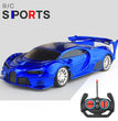 1/18 RC Car LED Light 2.4G Radio Remote Control Sports Cars For Children Racing High Speed Drive Vehicle Drift Boys Girls Toys